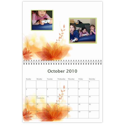Nature Calendar By Wood Johnson Oct 2010