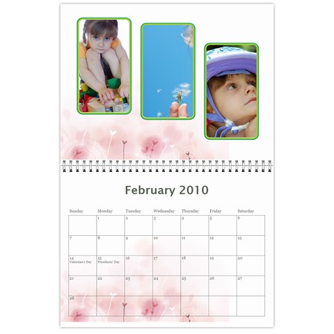 Nature Calendar By Wood Johnson Feb 2010