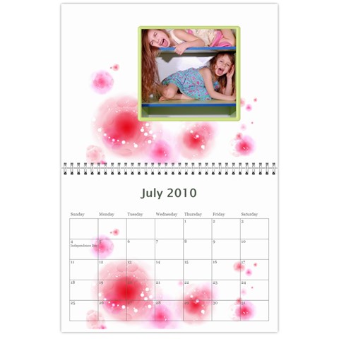 Nature Calendar By Wood Johnson Jul 2010
