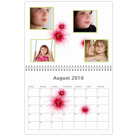 Nature Calendar By Wood Johnson Aug 2010