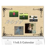 календар - мери - 2010 - Wall Calendar 11  x 8.5  (12-Months)
