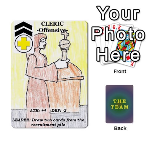 The Team Cards By Tyler Sandersfeld Front - Heart7
