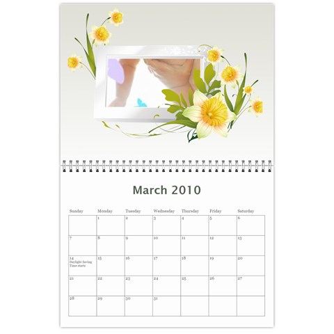 Flower Calendar By Wood Johnson Mar 2010