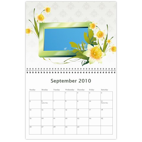 Flower Calendar By Wood Johnson Sep 2010
