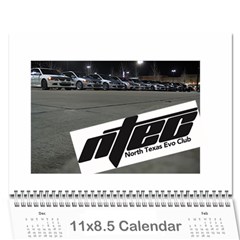 NTEC Calendar - Wall Calendar 11  x 8.5  (12-Months)