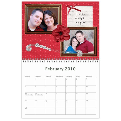 2010 Calendar By Jennifer Feb 2010