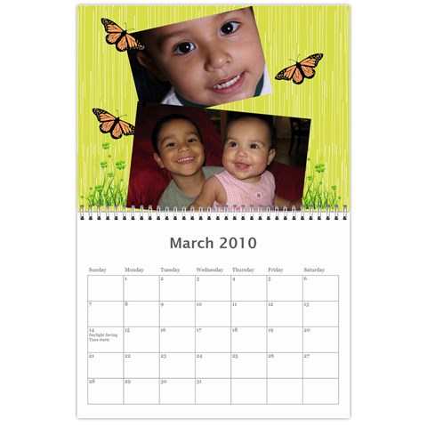 Calendar By Bobbieanne Mar 2010