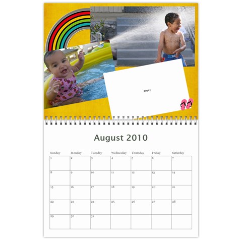 Calendar By Bobbieanne Aug 2010