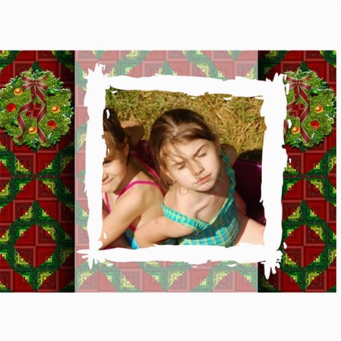 Christmas Photo Card By Wood Johnson 7 x5  Photo Card - 4