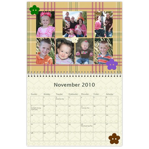 Mom s Calendar 2010 By Mary Nov 2010