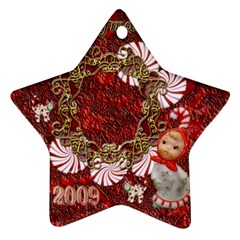 Star candy cane Christmas ornament - Ornament (Star)