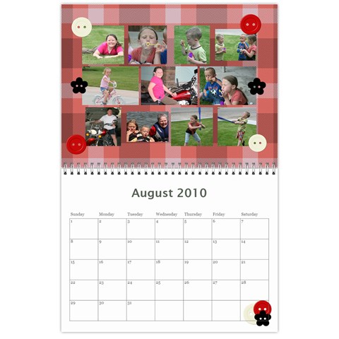 Robert s Calendar 2010 By Mary Aug 2010