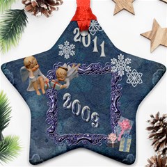 Blue angels 2023 Christmas ornament - Ornament (Star)