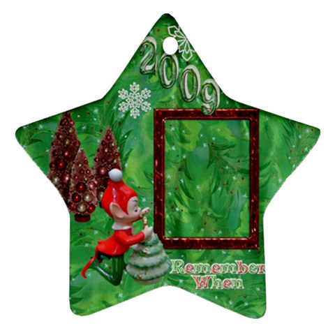 Elf Remember When 2023 Christmas Ornament By Ellan Front