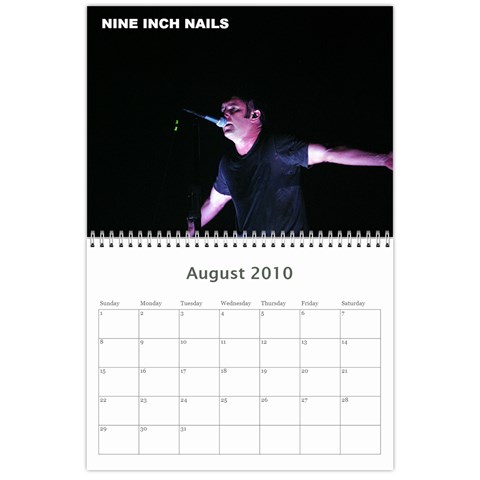 Rock Calendar 2010 By Jeremy Clark Aug 2010