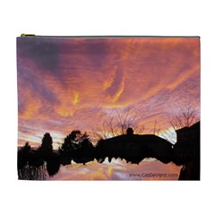 Sunset Sky Large cosmetic bag - Cosmetic Bag (XL)