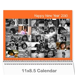 Calendar 2010 - Wall Calendar 11  x 8.5  (12-Months)