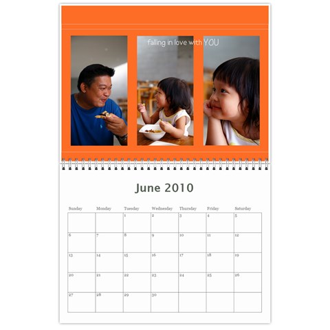 Calendar 2010 By Pangrutai Jun 2010