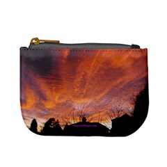 Salmon Sunset Mini Coin Purse