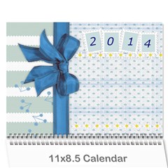 Kids calendar seasons - Wall Calendar 11  x 8.5  (12-Months)