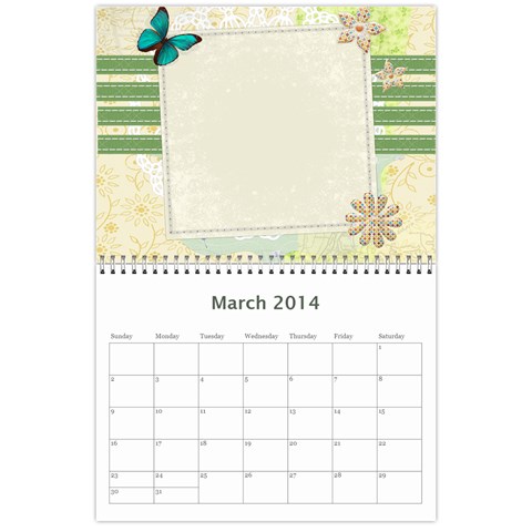 Kids Calendar Seasons By Zloradi Mar 2014