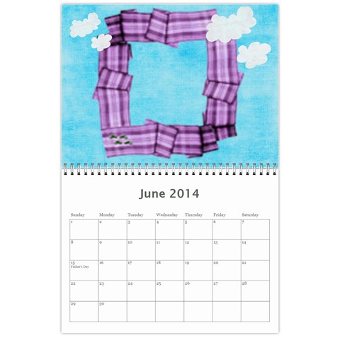 Kids Calendar Seasons By Zloradi Jun 2014
