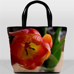 bucket bag tulips