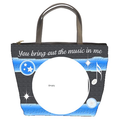 Dana Bucket Bag By Laurrie Front