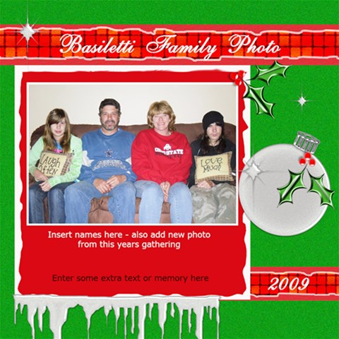 12x12 Scrapbook Page 2 By Laurrie 12 x12  Scrapbook Page - 1