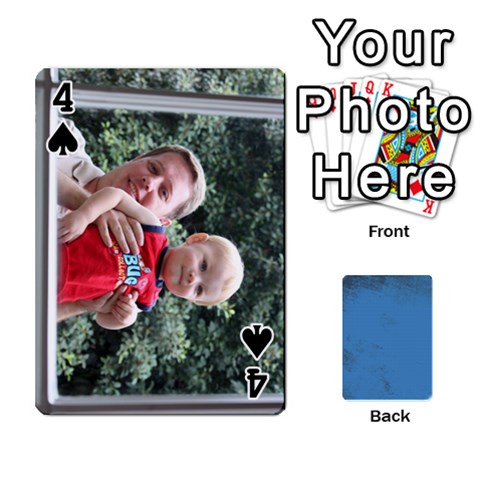 Donovan s Cards By Mark Front - Spade4