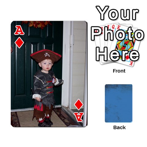 Ace Donovan s Cards By Mark Front - DiamondA