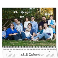 calendar 2010 - Wall Calendar 11  x 8.5  (12-Months)