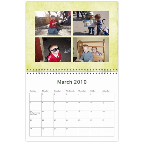 Calendar 2010 By Tricia Henry Mar 2010