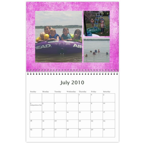 Calendar 2010 By Tricia Henry Jul 2010