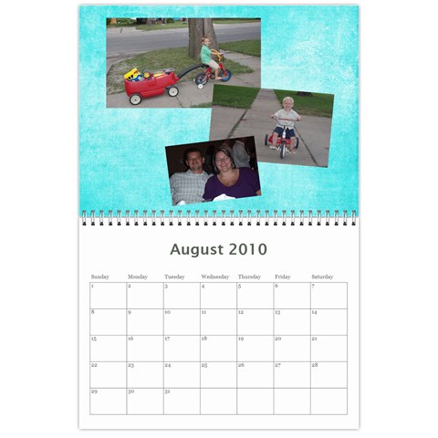 Calendar 2010 By Tricia Henry Aug 2010