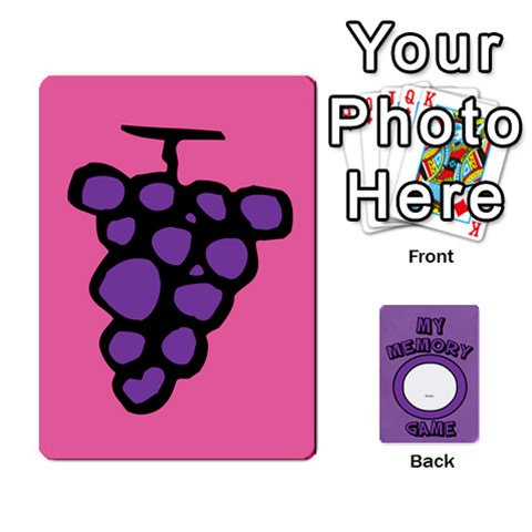 Memory Game, Copy And Personalized By Carmensita Front - Spade3