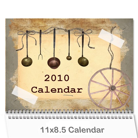 Antiques 2010 12 Mo Calendar By Laurrie Cover