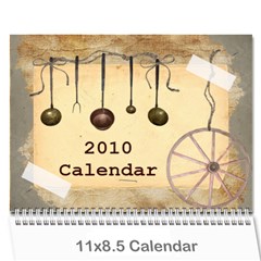 Antiques 2010 12 mo Calendar - Wall Calendar 11  x 8.5  (12-Months)