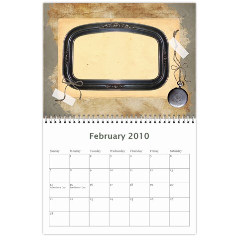 Antiques 2010 12 Mo Calendar By Laurrie Feb 2010