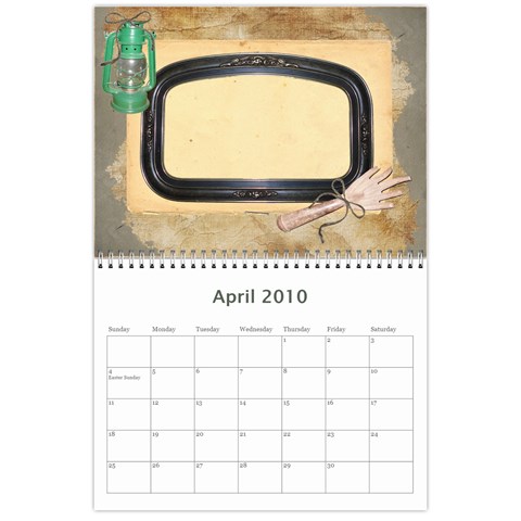 Antiques 2010 12 Mo Calendar By Laurrie Apr 2010