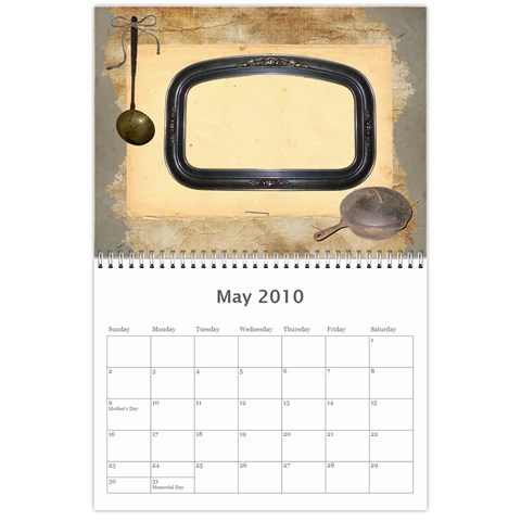 Antiques 2010 12 Mo Calendar By Laurrie May 2010