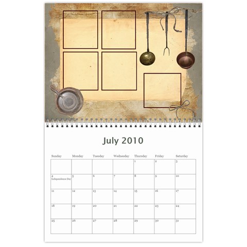 Antiques 2010 12 Mo Calendar By Laurrie Jul 2010