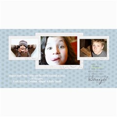 new year s cards - 4  x 8  Photo Cards