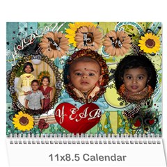 Akuthota 2010 calendar - Wall Calendar 11  x 8.5  (12-Months)