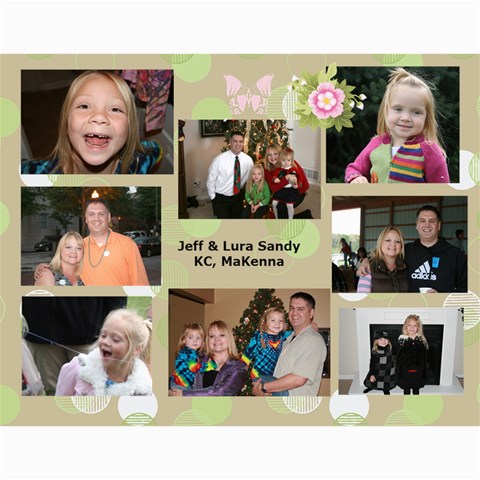 2010 Sandy Family Calendar By Jill Coston Sep 2010