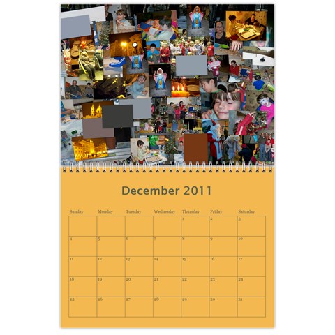 Kalendář 2011 Dec 2011
