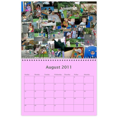 Kalendář 2011 Aug 2011