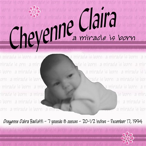 Bundle Of Joy By Laurrie 12 x12  Scrapbook Page - 1