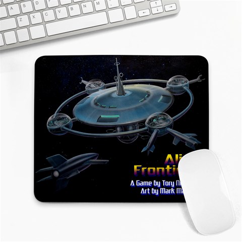 Af Colonist Hub Large Mousepad By W David Mackenzie Front