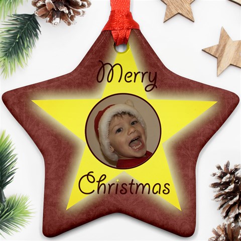 Starry Night Christmas Star By Mim Front